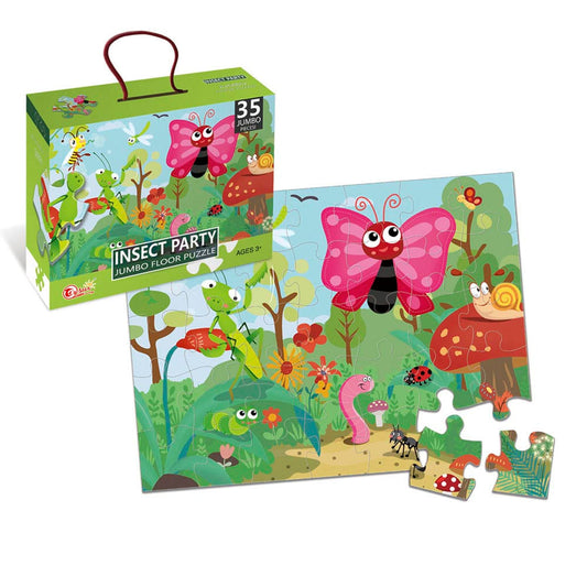 Rompecabezas 35 Piezas Insectos Fun Top