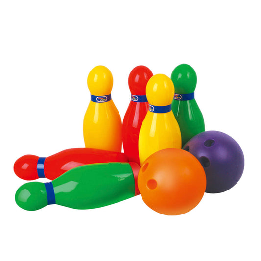 Juego De Bolos De Colores