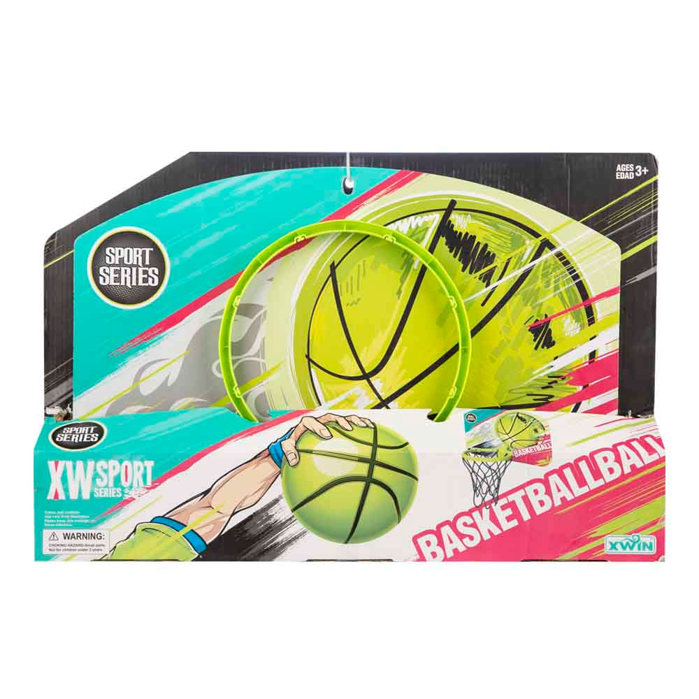 Canasta de Baloncesto Grande Verde