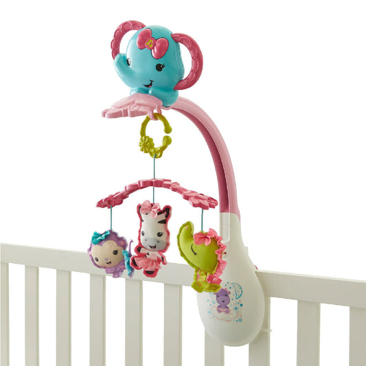 Móvil 3 en 1 Fisher-Price Jungla Rosa