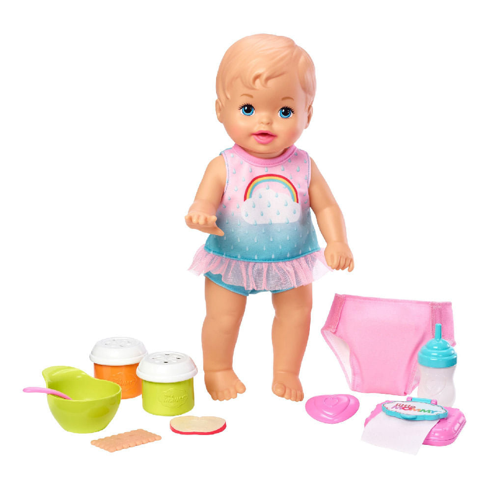 Muñeca Little Mommy Hora de Hacer Pipí