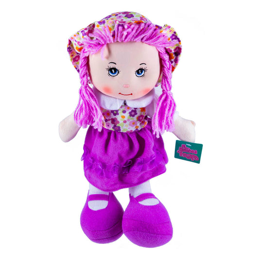 Muñeca De Trapo Top Flores