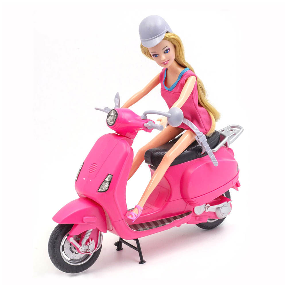 Muñeca Magic World con Moto