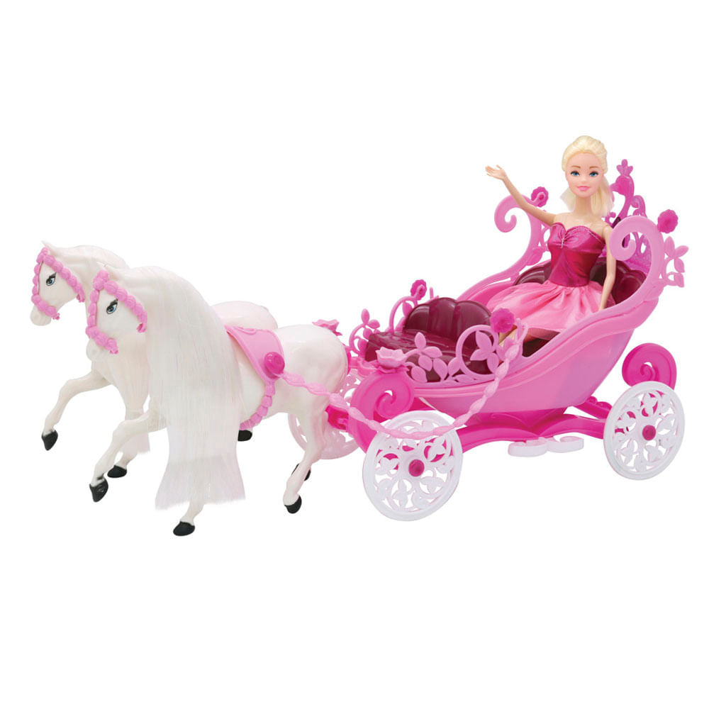 Muñeca con Carruaje Magic World