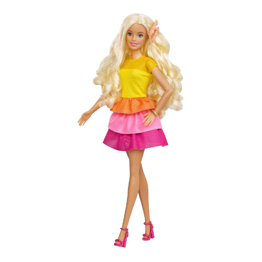 Muñeca Barbie Fashionista Peinados de Ensueño