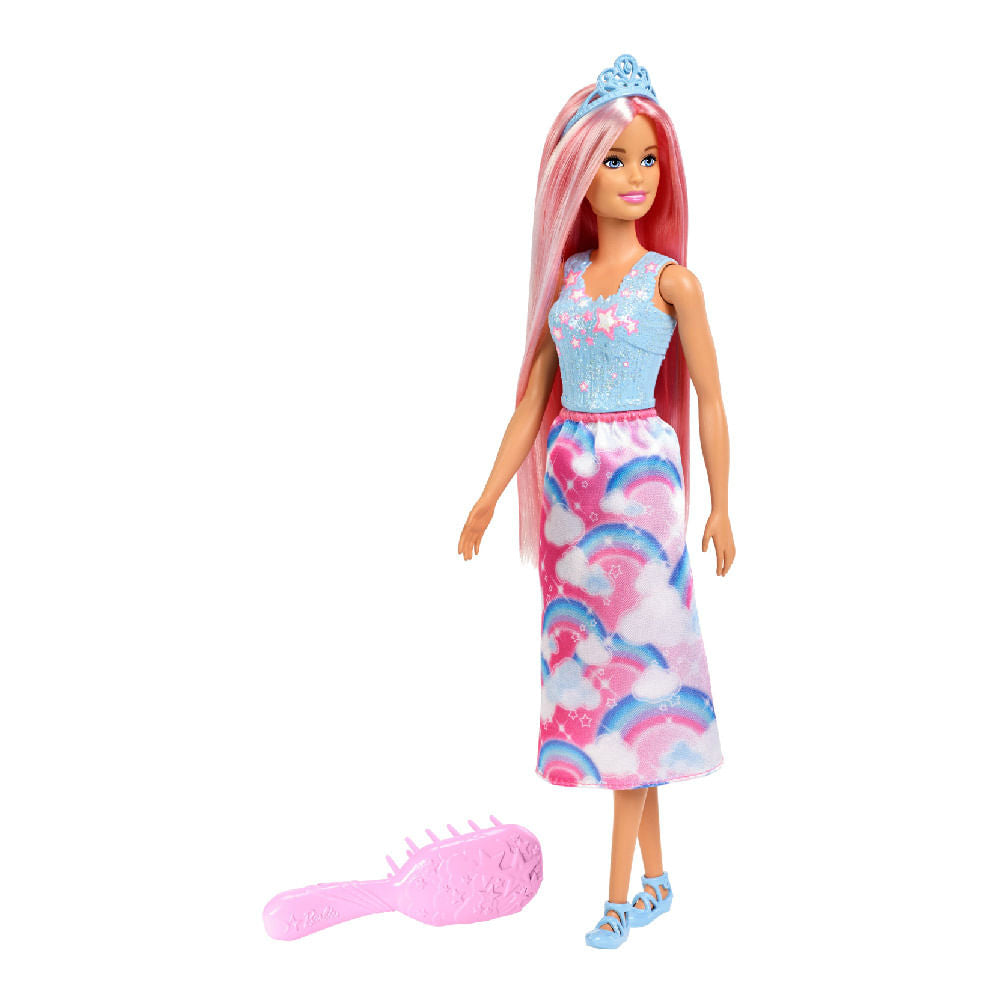 Muñeca Barbie Dreamtopia Princesa Peinados Mágicos