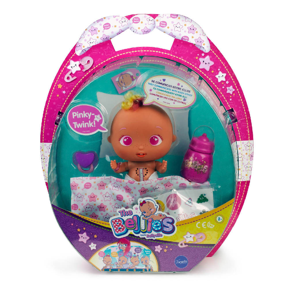 Muñeca Interactiva Bellies Pinky Twink