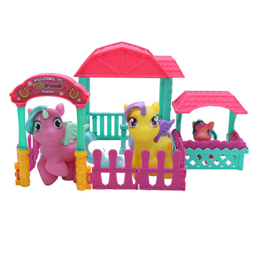 Unicornio Cutie Friends Set Establo