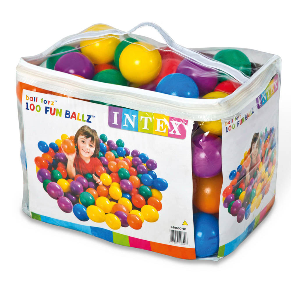 Pelotas Multicolores Intex