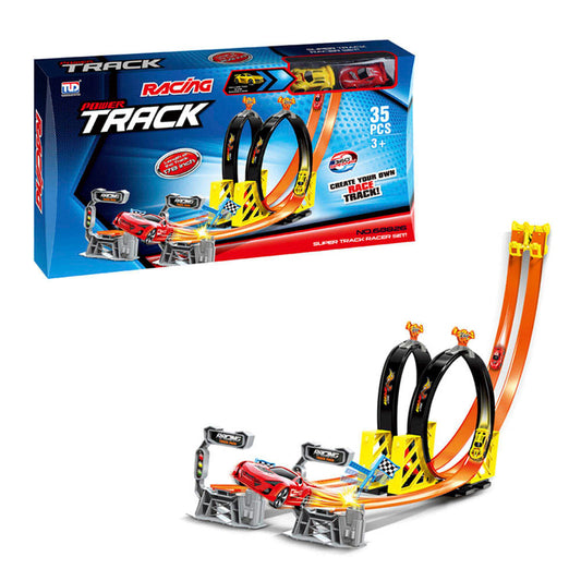 Pista 178 Power Track 35 Piezas Tengleader