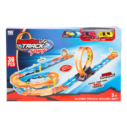 Pista Racing Track Sport 30 Piezas Tengleader