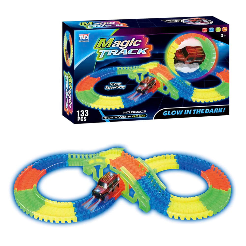 Pista Magic Track Sport 133 Piezas Tengleader