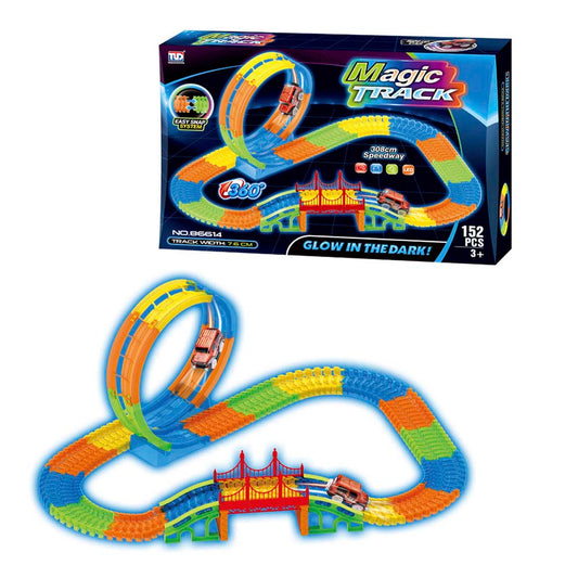 Pista Magic Track Sport 152 Piezas Tengleader
