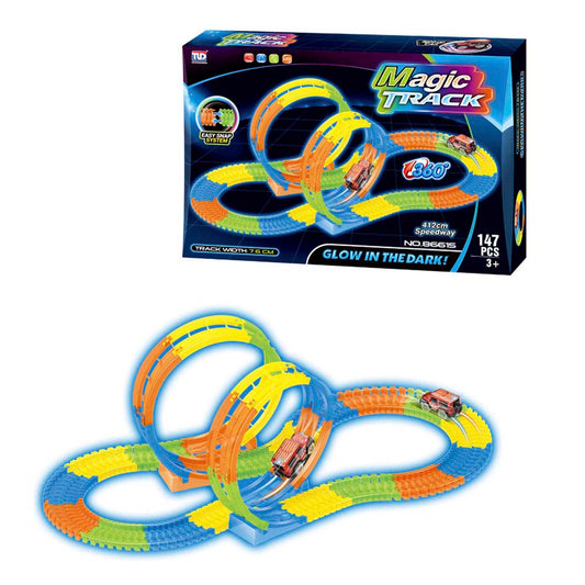 Pista Magic Track Sport 147 Piezas Tengleader