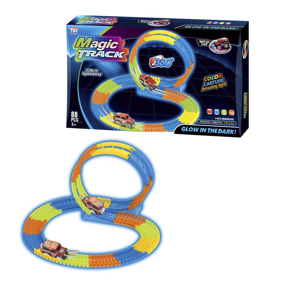 Pista 360 Magic Track 88 Piezas Tengleader