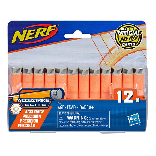 Dardos De Repuesto Nerf Accustrike Elite 12 und