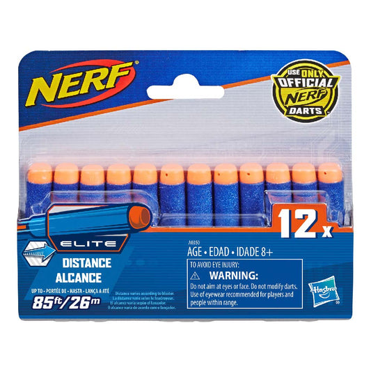 Dardos De Repuesto Nerf Distance Alcance Elite 12 und