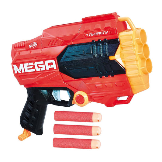 Juguete Pistola Nerf N-Strike Mega Tri-Break