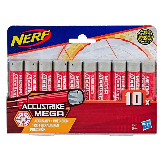 Nefrf Accustrike Mega Paquete De 10 Dardos