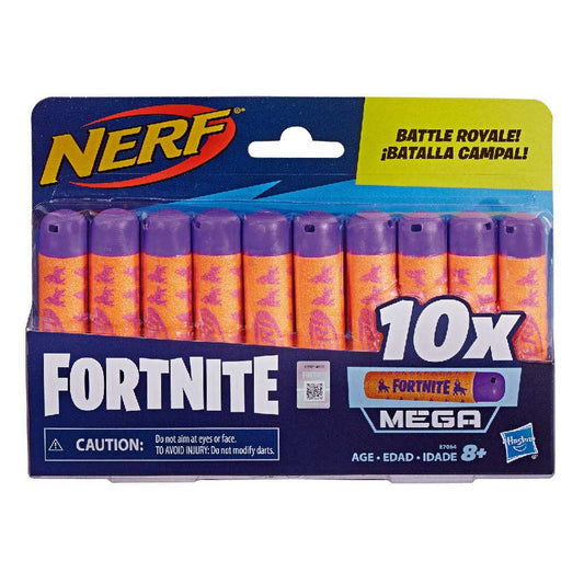 Paquete De 10 Dardos Mega Nerf Fortnite