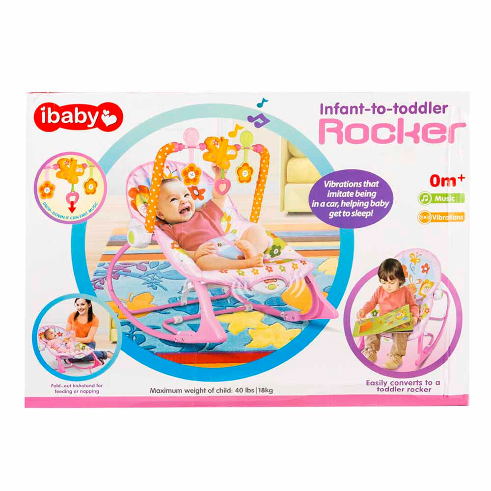 Silla Mecedora Con Vibraciones y Música Para Niña