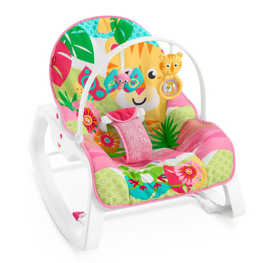 Silla Mecedora Fisher-Price Rosa Crece Conmigo