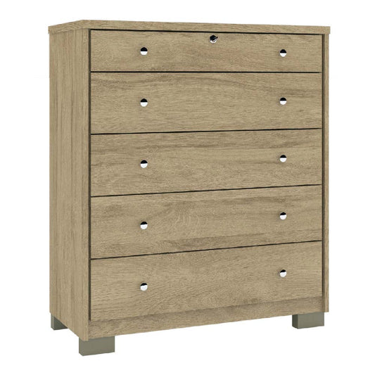 Cómoda Moval 5 Gavetas