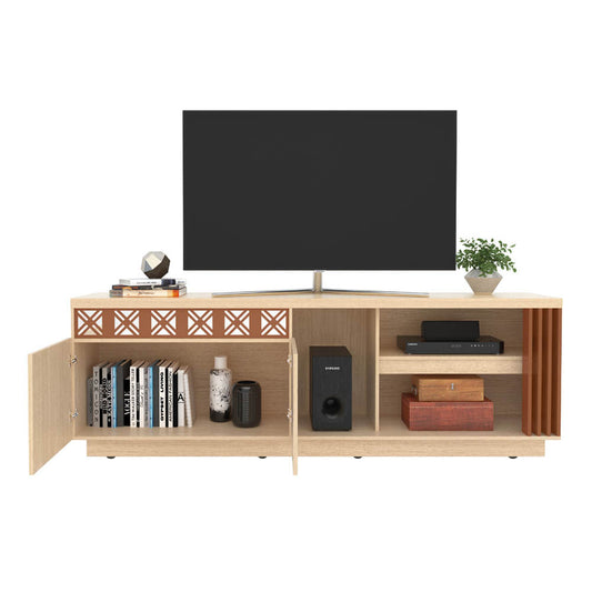 Mueble Para Televisión Colibri Asturia Natural
