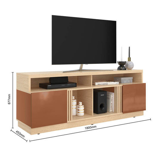 Mueble Para Televisión Colibri Itapua Roble