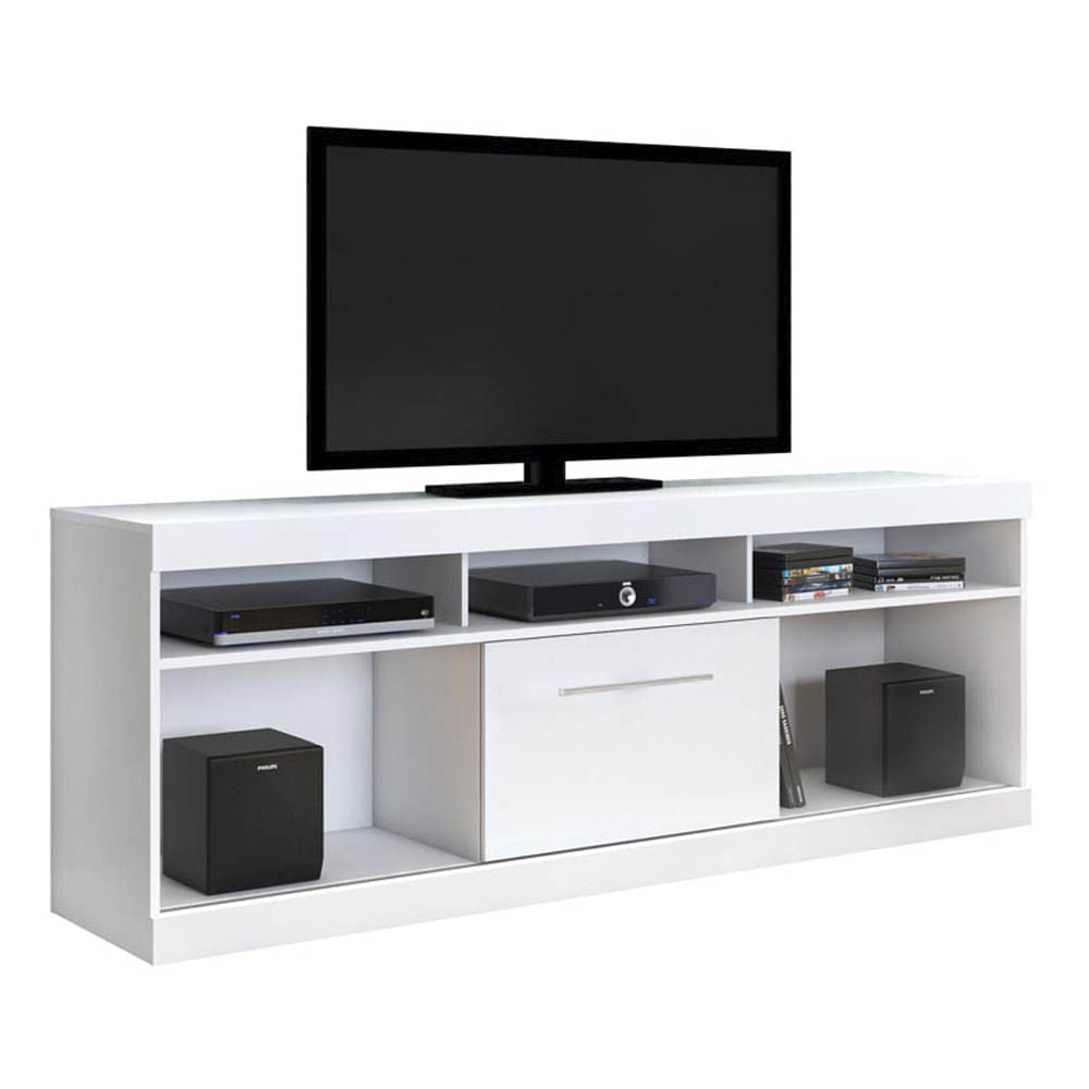 Mueble Para Televisión Dj Moveis Onix Blanco