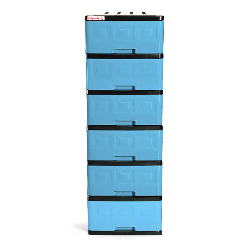 Gavetero Plastimas Celeste 6 Gavetas