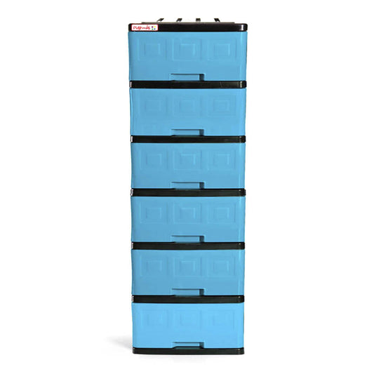 Gavetero Plastimas Celeste 6 Gavetas