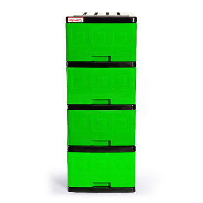 Gavetero Plastimas Verde 4 Gavetas