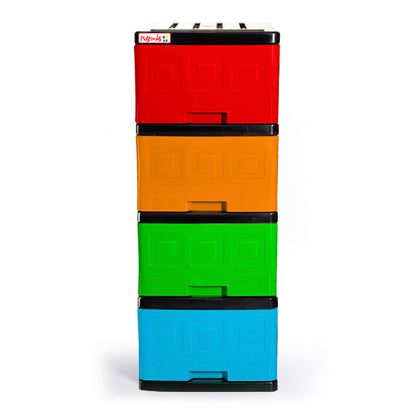 Gavetero Plastimas Multicolor 4 Gavetas