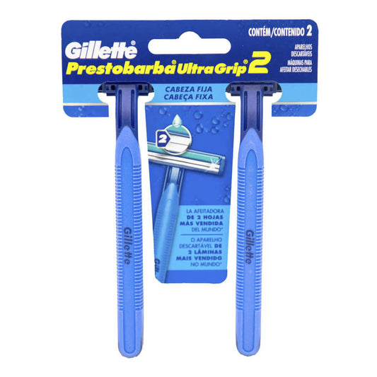 Prestobarba Gillette Ultragrip 2 Piezas
