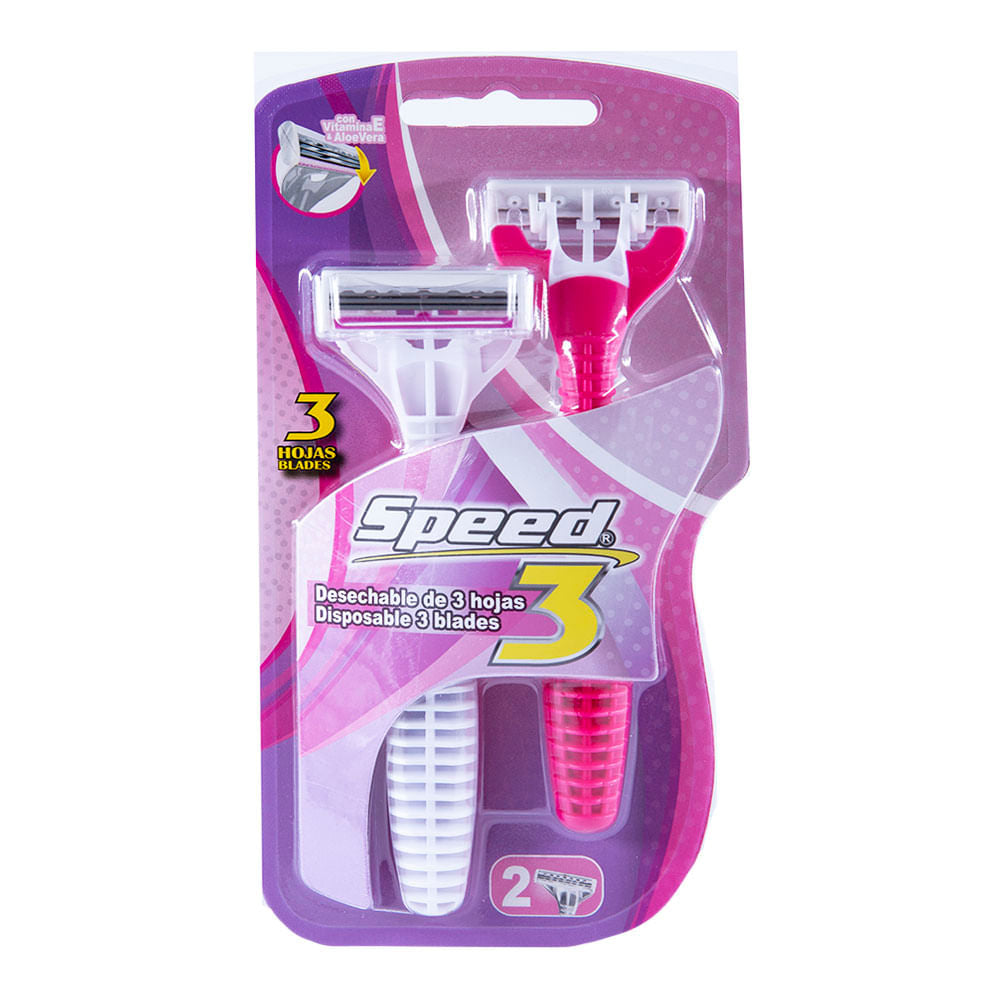 Prestobarba Personna Speed Woman 2 piezas