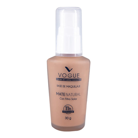 Base Líquida Vogue Mate Natural Arena 30 ml