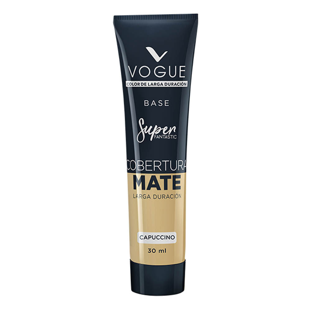 Base Líquida Cobertura Mate Capuccino 30 ml