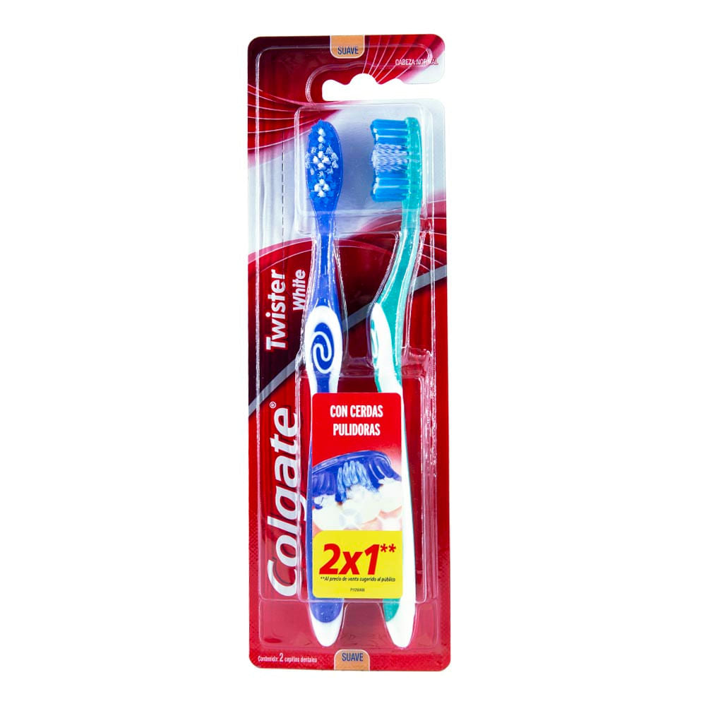 Cepillo Dental Colgate Twister 2 Pack