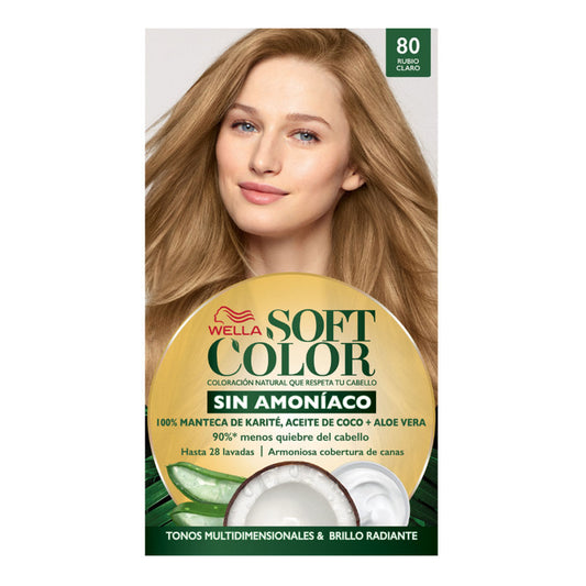 Tinte Soft Color Wella Rubio Claro