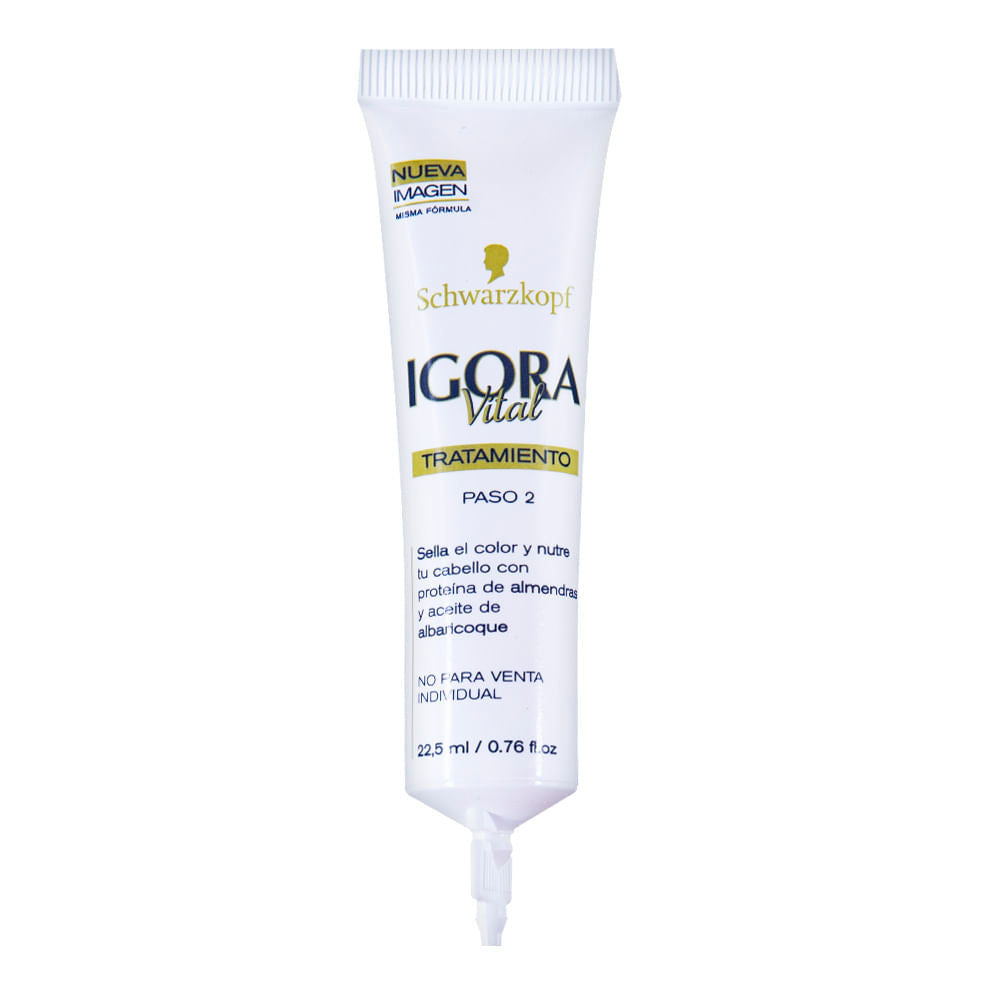 Kit De Tinte Igora Vital Negro Azul 1-1