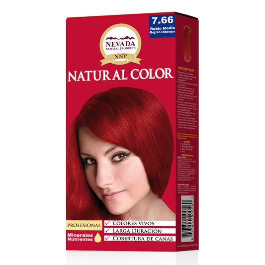 Tinte Nevada Rubio Mediano Rojo 7.66