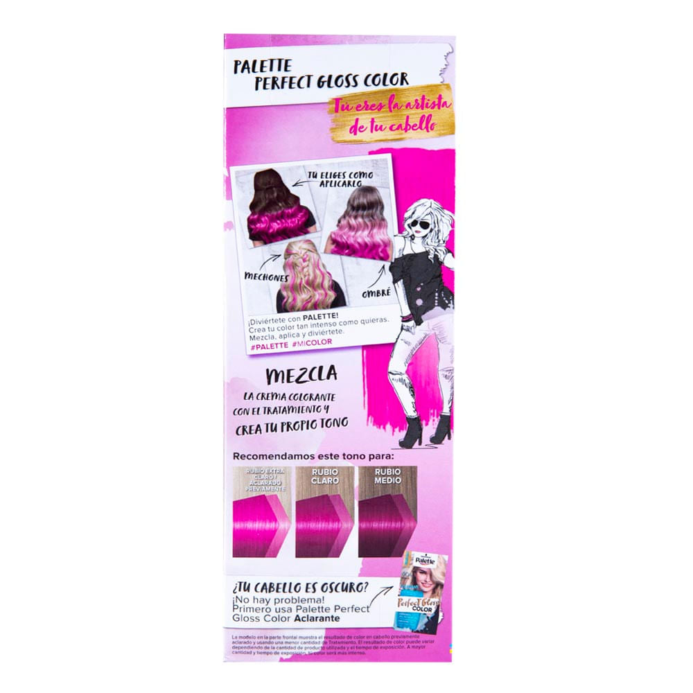Tinte Palette Artist Perfect Gloss Rosa Dulce 093