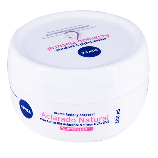 Crema Nivea Facial Aclarado Natural 100 ml