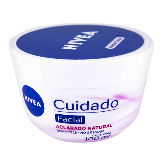 Crema Nivea Facial Aclarado Natural 100 ml