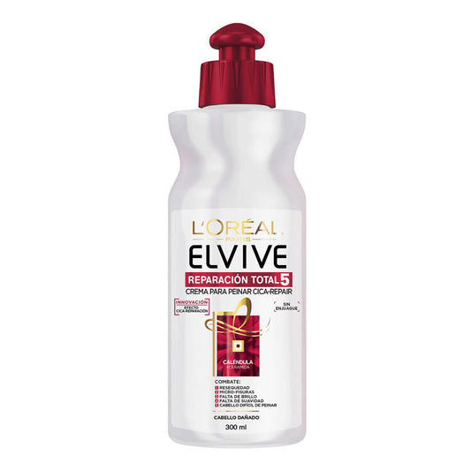 Crema De Peinar Elvive Reparación Total 300 ml