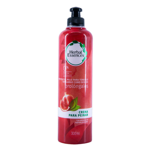 Crema Para Peinar Herbal Essences Para Cabellos Largos 300 ml