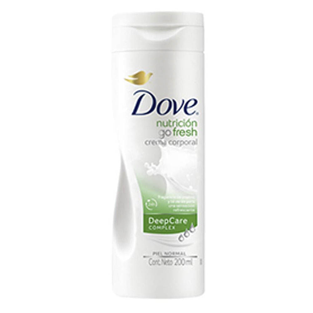 Crema Corporal Dove Nutrición Go Fresh 200 ml