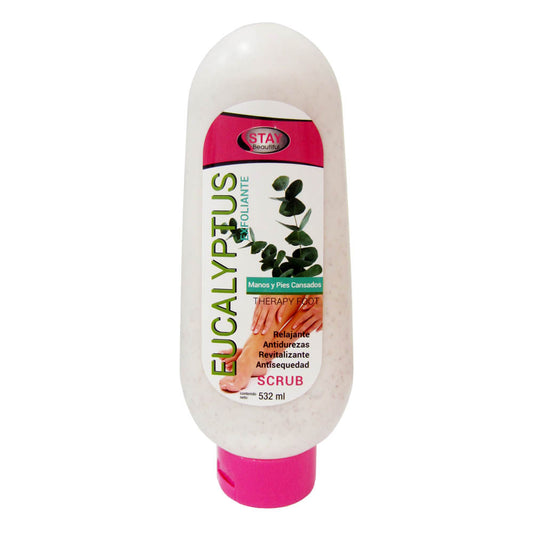 Exfoliante Para Pies Stay Beautiful Eucalipto 532 ml