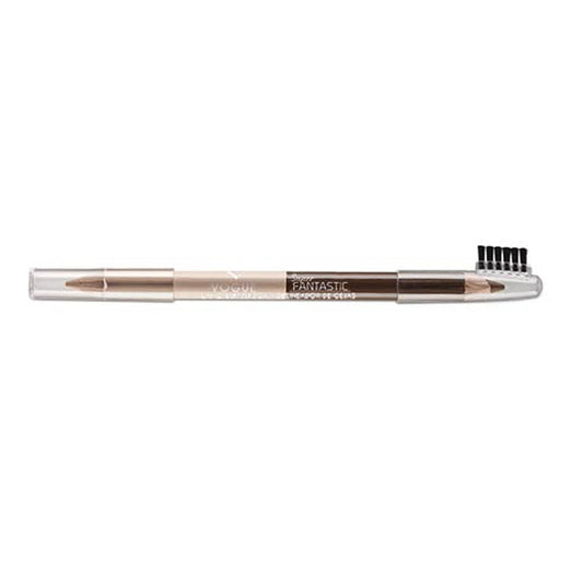 Lápiz Delineador De Ojos Vogue Camel 1.3g 2 Puntas